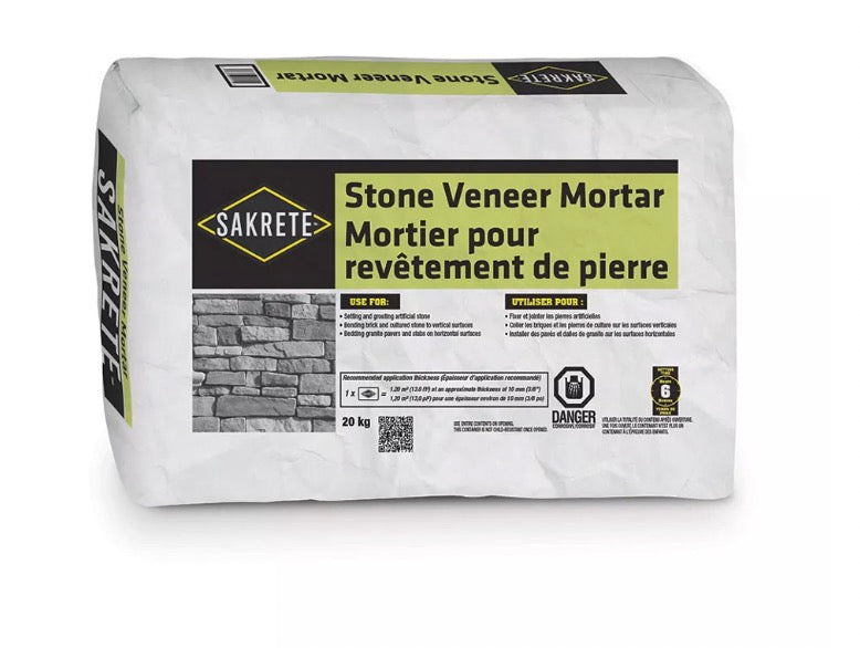SAKRETE STONE VENEER MORTAR Zion Building Supplies