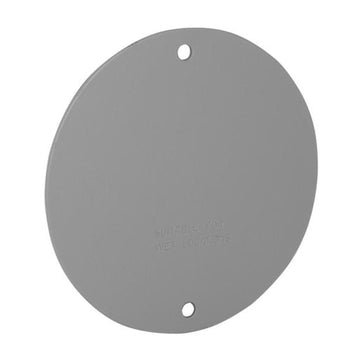 WPF ROUND BLANK COVER - GREY