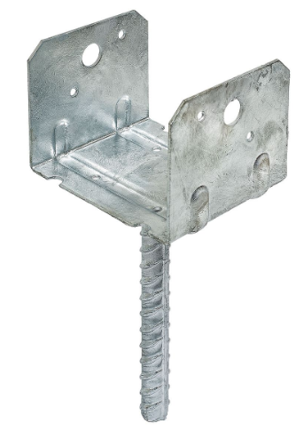 REBAR CARPORT SADDLE 6"X6"