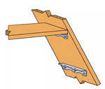 8-1/4" STAIRCASE ANGLE ZMAX