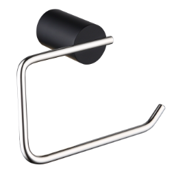 PAPER HOLDER CHROME+BLACK