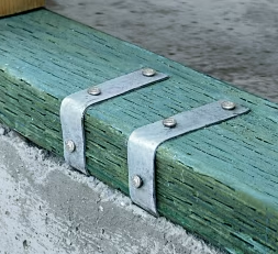 5"X1"MENDING PLATE ZINC PLATED