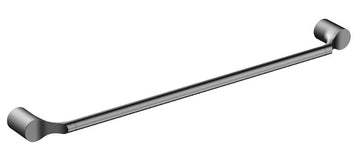 SINGLE ROD TOWEL HOLDER GUN GREY