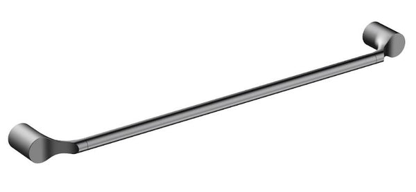 SINGLE ROD TOWEL HOLDER GUN GREY