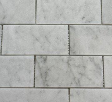 MARBLE MOSAIC CARRARA&BIANCO 2*4             /SF