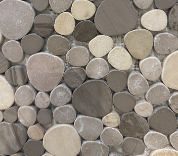 STONE PEBBLE MOSAIC         /SF