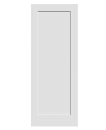 1 PANEL HOLLOW CORE SHAKER DOOR  1-3/8"  30''x80''
