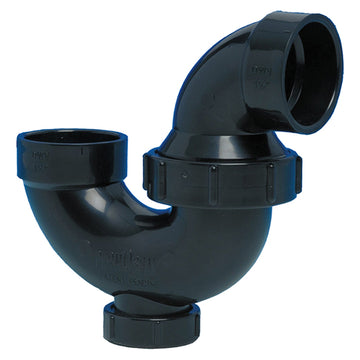 ABS 1-1/2"SWIVEL P-TRAP WITH CLEANOUT