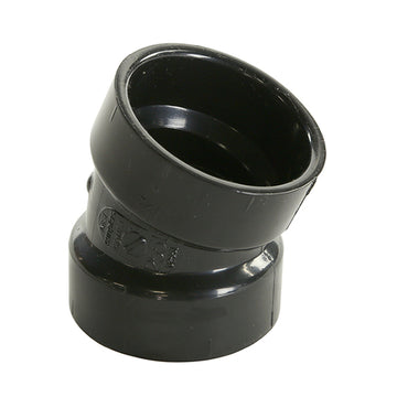 1 1/2 IN. ABS  22.5-DEGREE ABS SHORT  ELBOW FITTING