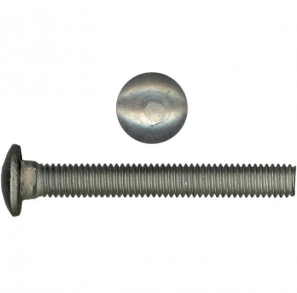 1/4"-20 X 4" 18.8 STAINLESS STEEL CARRIAGE BOLT-UNC