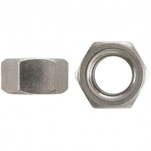 1/2"-13 18.8 STAINLESS STEEL FINISHED HEX NUT - UNC 2 PCS