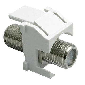PLASTIC F-CONNECTOR WALL JACK