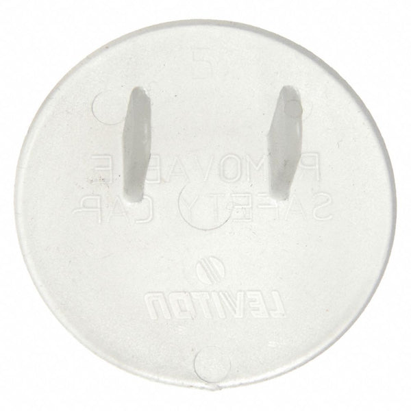 LEVITON OUTLET SAFETY CAPS - 12 PACK