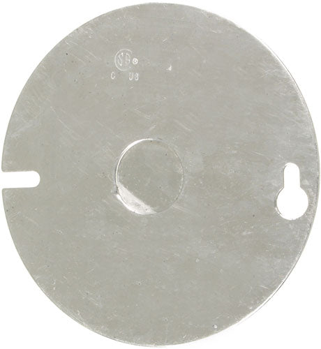 4'' ROUND COVER WITH REMOVABLE HOLE