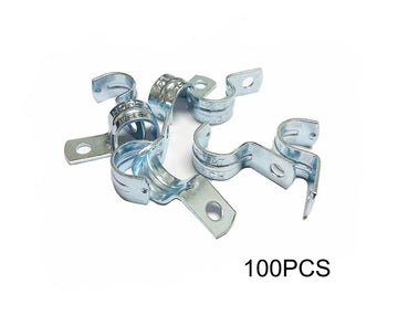 1/2'' SNAP-ON TYPE ONE HOLE EMT CLAMP 100 PCS