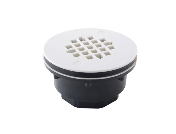 2'' ABS SHOWER DRAIN WITH WHITE GRID