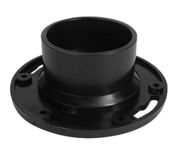 ABS 4''*3'' TOILET FLANGE WITH CAP
