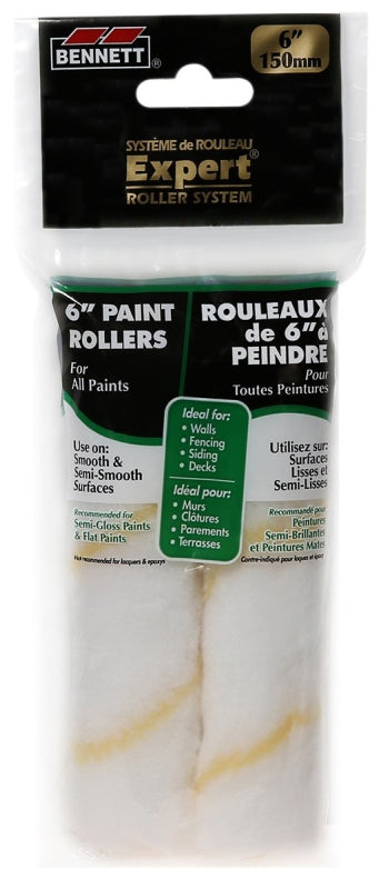 6" FABRIC PAINT ROLLER - 2PC