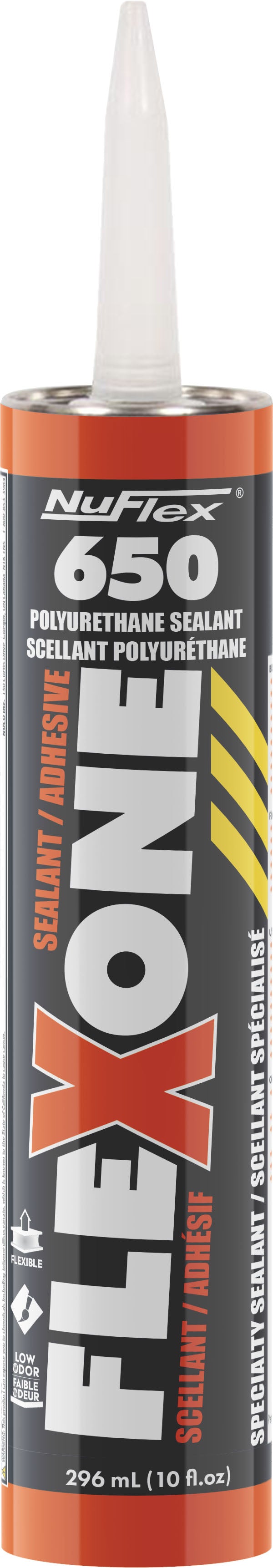 GREY NUFLEX #650 FLEXONE HIGH PERFORMANCE SEALANT (296 ml)