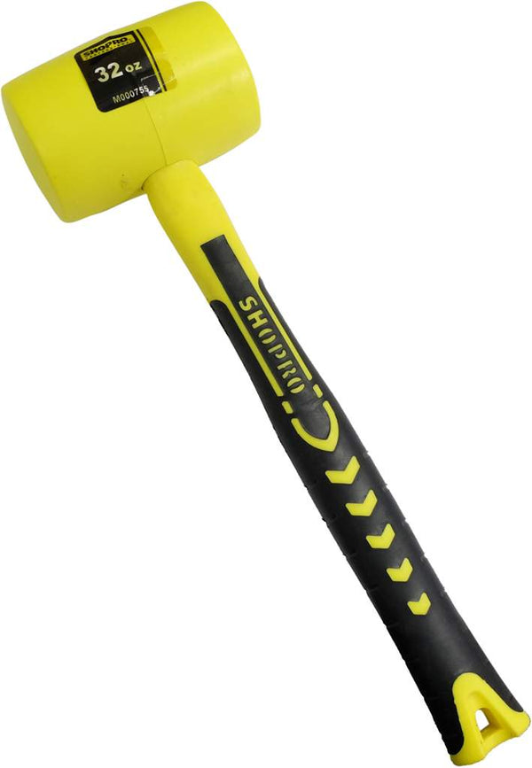 RUBBER MALLET 32 OZ. WITH SOFT GRIP