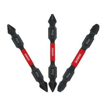 2-3/8 IN DOUBLE-ENDED PHILLIPS DRIVE BIT ASSORTED PACK