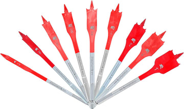 DIABLO 9-PIECE SPADE BIT SET