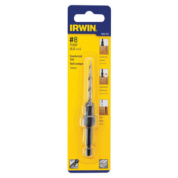 IRWIN 1882782 11/64" SPEEDBOR COUNTERSINK WOOD DRILL BIT #8