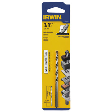 IRWIN 3/16" MULTI MATERIAL DRILL BIT