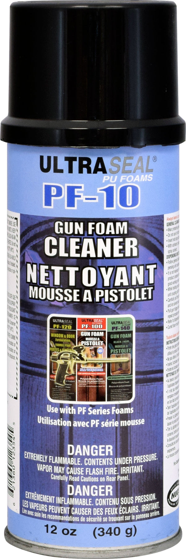 ULTRASEAL PF-10 FOAM GUN CLEANER (340 g)