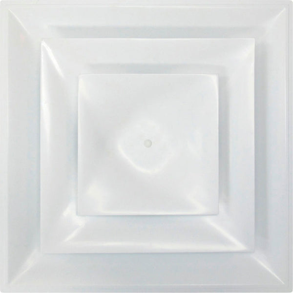 24"X24''X6'' LAY-IN SQUARE CONE DIFFUSER-WHITE