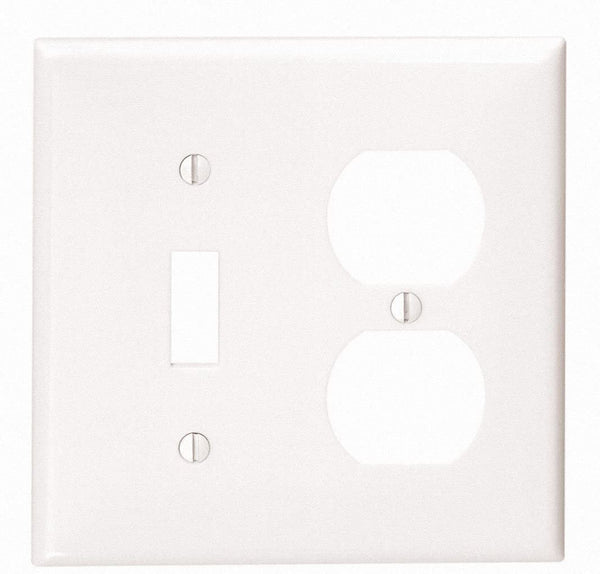TOGGLE SWITCH & DUPLEX RECEPTACLE WALL PLATE