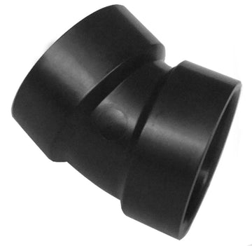 3 IN. ABS  22.5-DEGREE ABS SHORT  ELBOW FITTING