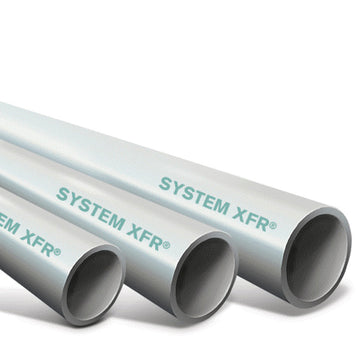 SYSTEM XFR DARK GRAY PVC DWV PIPE 1-1/2" X 12'