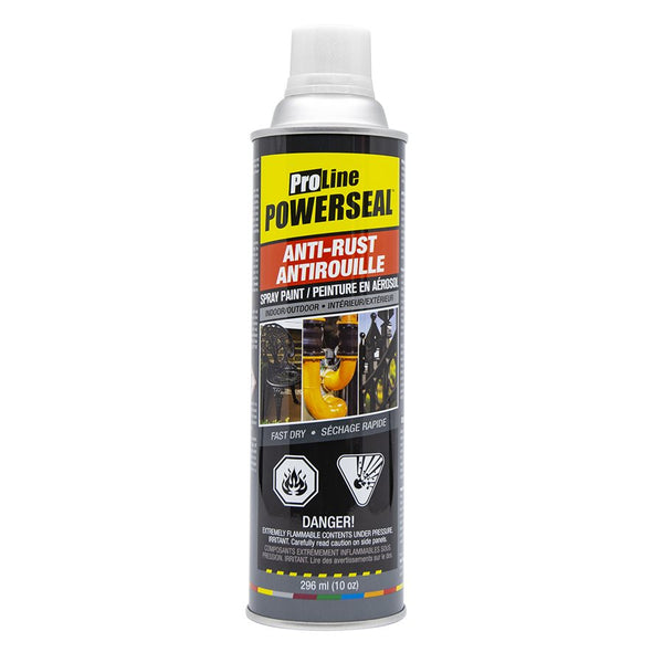 POWERSEAL MULTI-PURPOSE SPRAY PAINT INDOOR/OUTDOOR 285G-GLOSS CLEAR